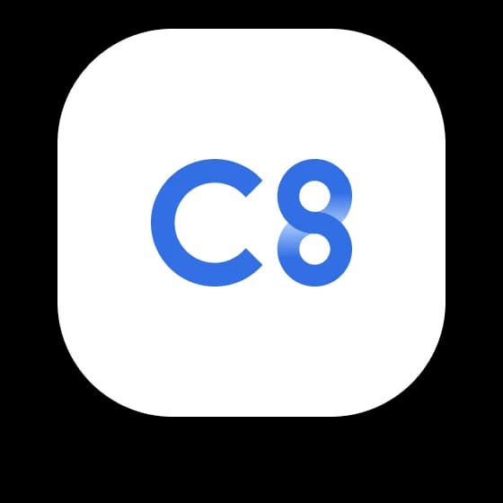 The Collabor8 mark, C8.